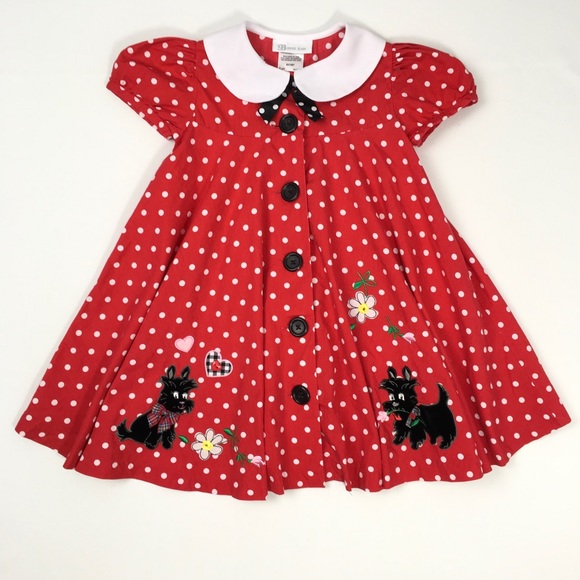 Bonnie Jean Other - Bonnie Jean | Red Polka Dots Scottie Dog